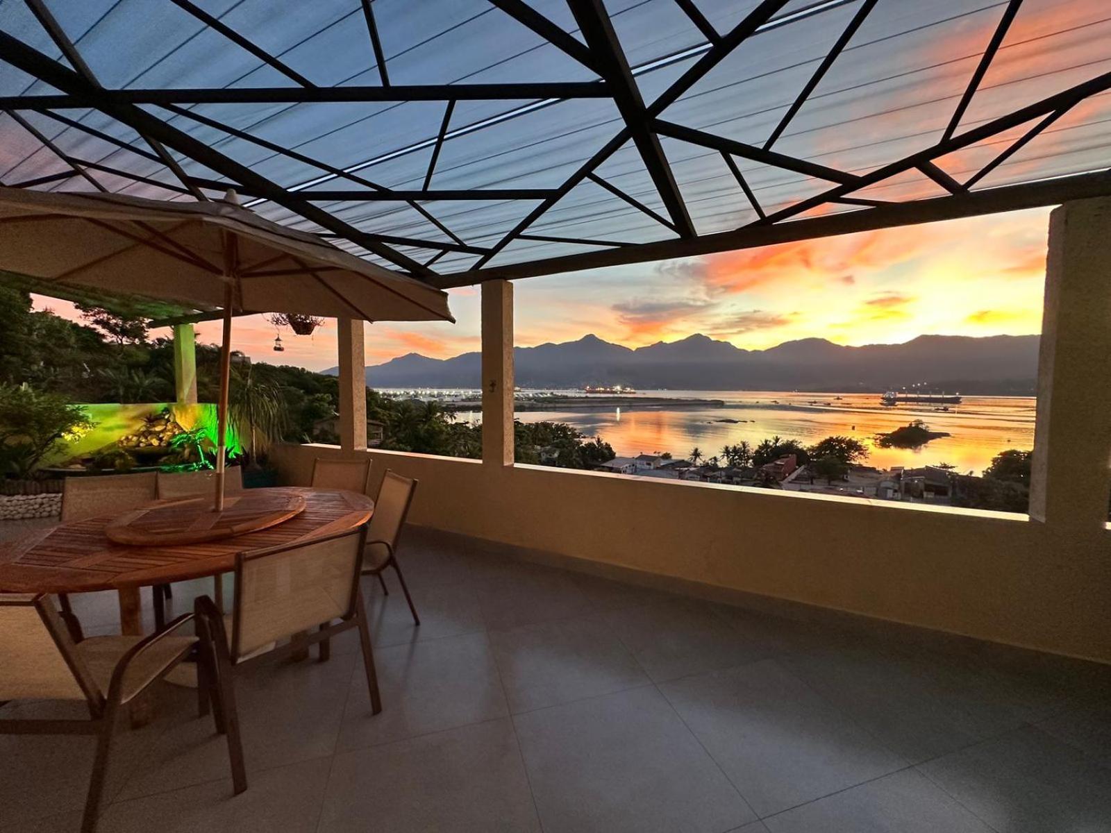 Casa De Praia Com Vista Para O Mar Sao Sebastiao  Exterior foto